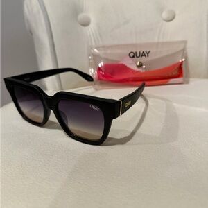 Quay Australia Gradient Black Sunglasses